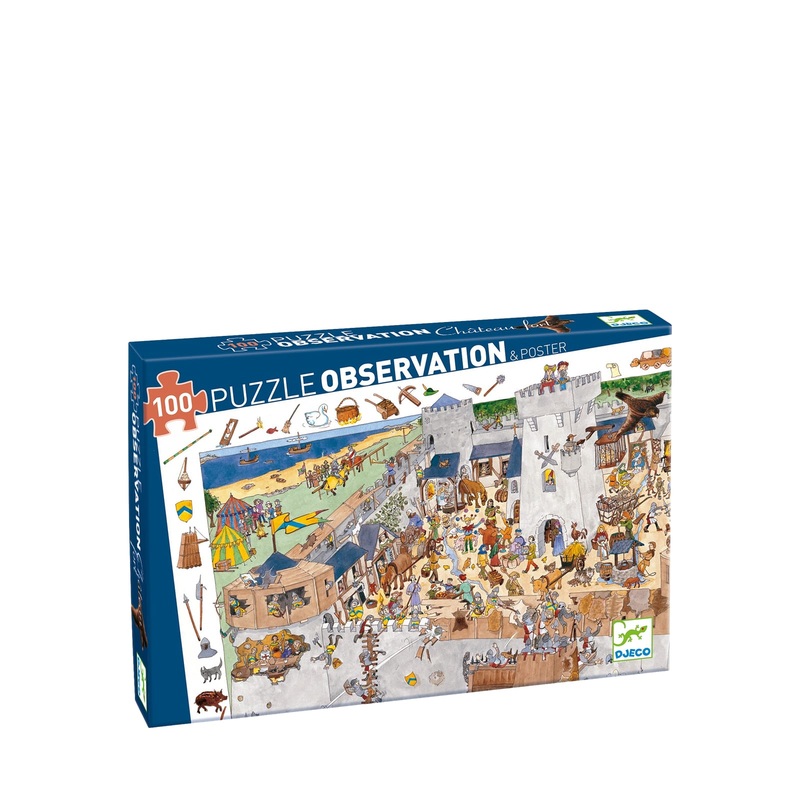 100 Piece Puzzle – Fortified Castle