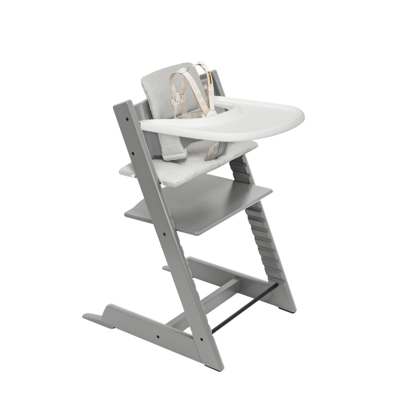 Stokke Tripp Trapp High Chair 2 Set (Storm Grey/Nordic Grey)